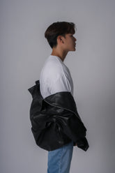 黑色皮褸Leather Jacket - 179cmhk