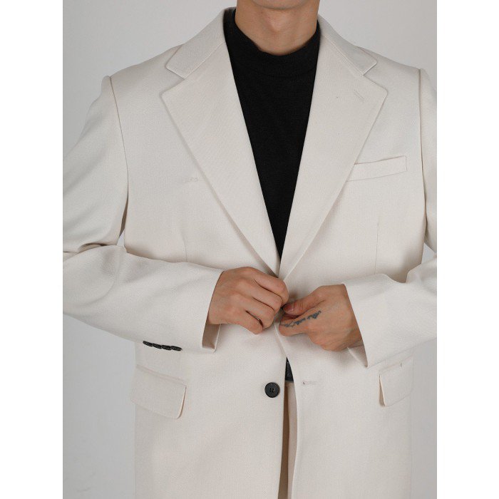 韓國男裝－Ivory Suit - Blazer