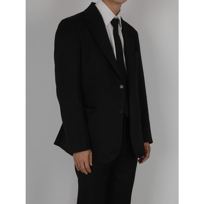 韓國男裝－Black Suit set